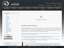 Tablet Screenshot of netgate.sk