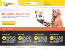 Tablet Screenshot of netgate.cz